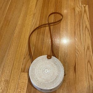 Woven purse from Bali.